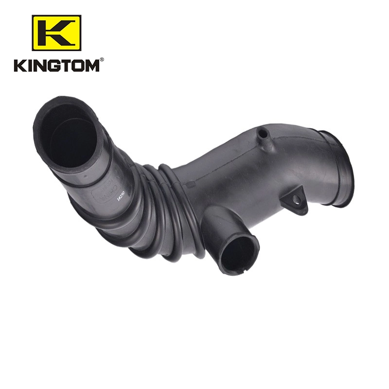 What should be paid attention to when installing the engine rubber air filter hose in black for cars?